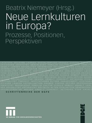 cover image of Neue Lernkulturen in Europa?